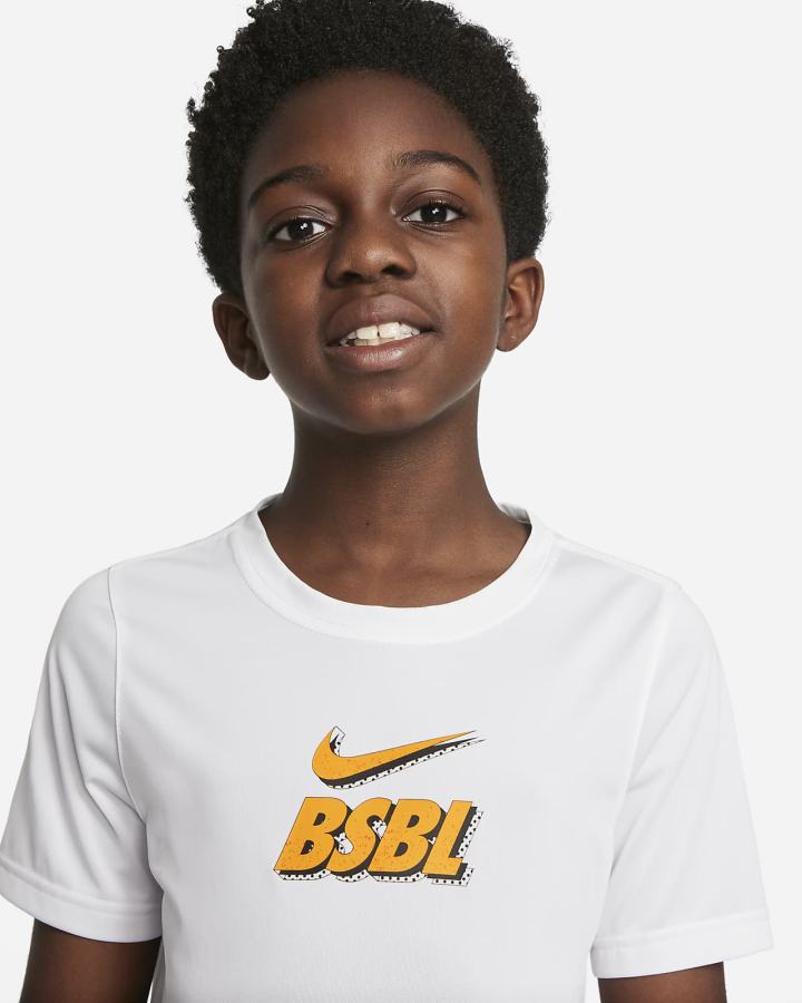 Nike Dri-FIT Kids Za Dječake Majice Bijele | HR-62750FKYT