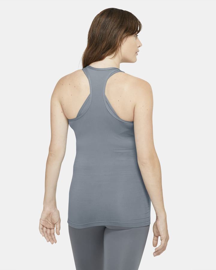 Nike Dri-FIT (M) (Maternity) Ženske Majica Bez Rukava Sive Bijele | HR-12790NQUJ