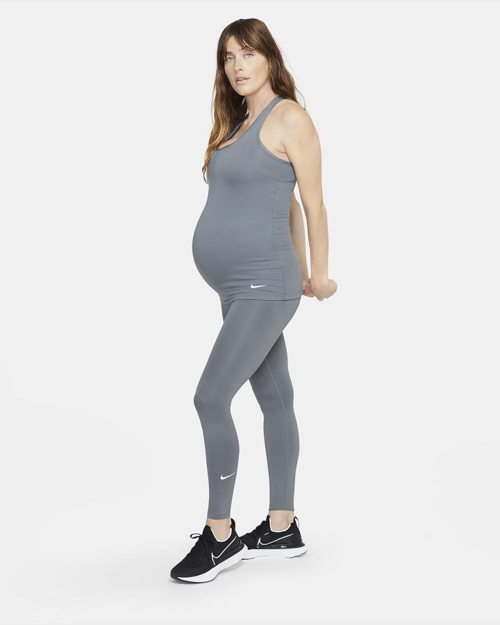 Nike Dri-FIT (M) (Maternity) Ženske Majica Bez Rukava Bijele | HR-49680JPCH