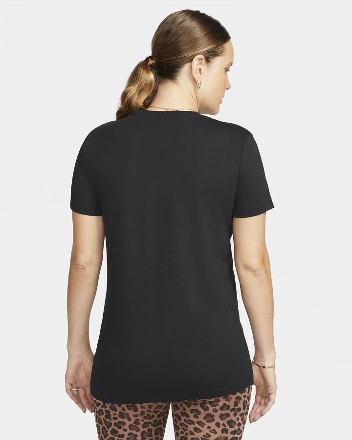 Nike Dri-FIT (M) (Maternity) Ženske Majice Crne Bijele | HR-53720GYWT