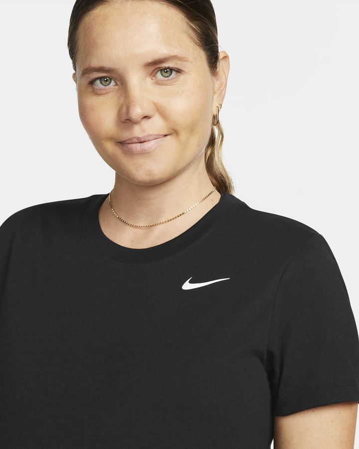 Nike Dri-FIT (M) (Maternity) Ženske Majice Crne Bijele | HR-53720GYWT