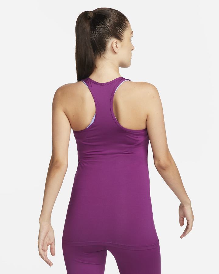 Nike Dri-FIT (M) (Maternity) Ženske Majica Bez Rukava Bijele | HR-59463UNOC