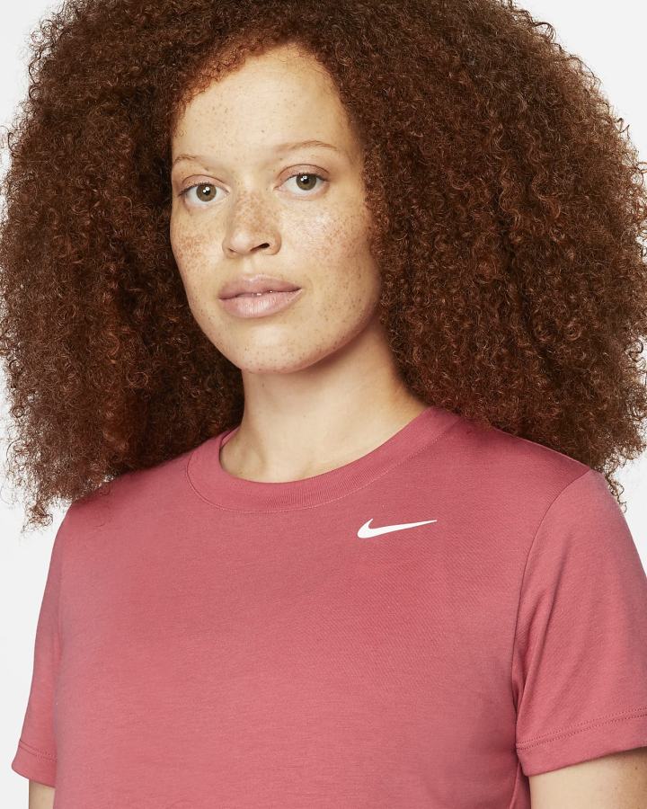 Nike Dri-FIT (M) (Maternity) Ženske Majice Roze Bijele | HR-67280ZNFI