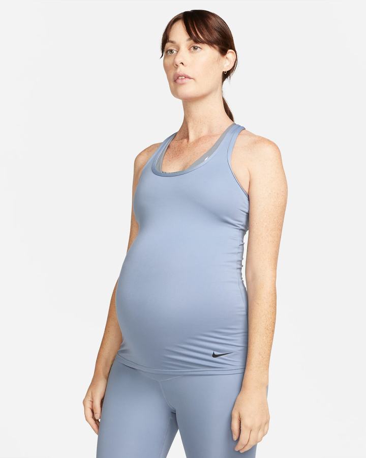 Nike Dri-FIT (M) (Maternity) Ženske Majica Bez Rukava Crne | HR-73642WTXQ