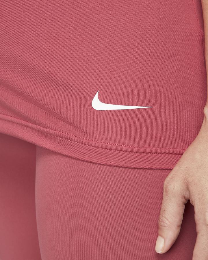 Nike Dri-FIT (M) (Maternity) Ženske Majica Bez Rukava Roze Bijele | HR-76943YWBI