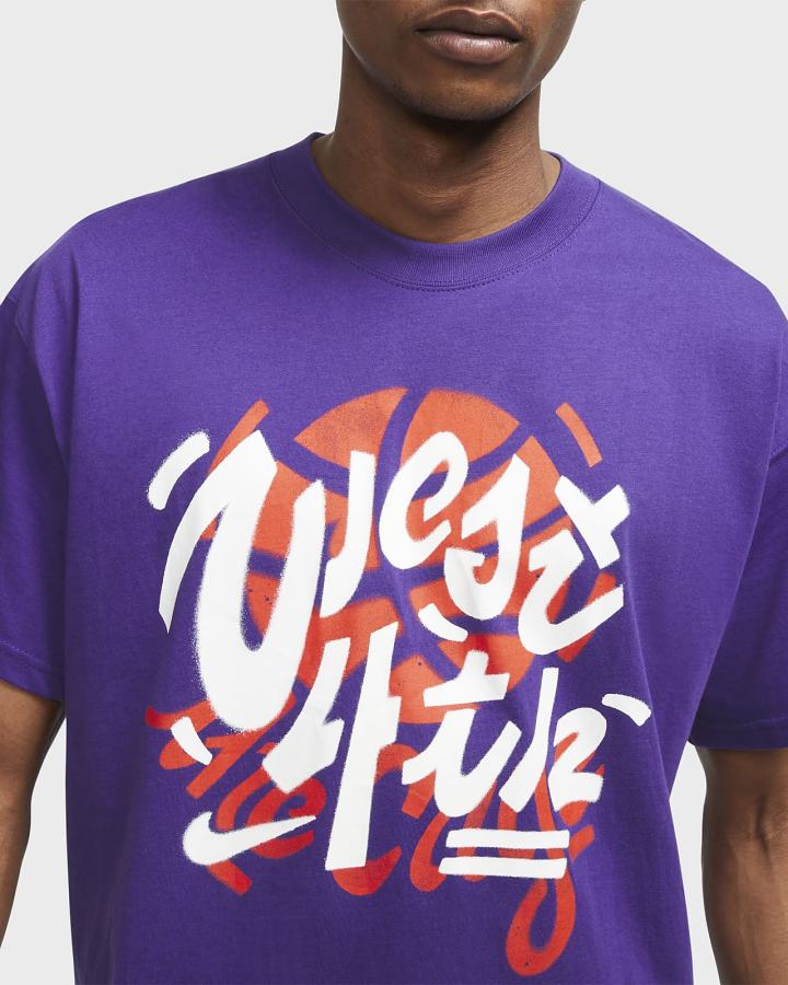 Nike Dri-FIT NY vs. NY West 4th Basketball Muške Majice Ljubičaste | HR-83469UVRH