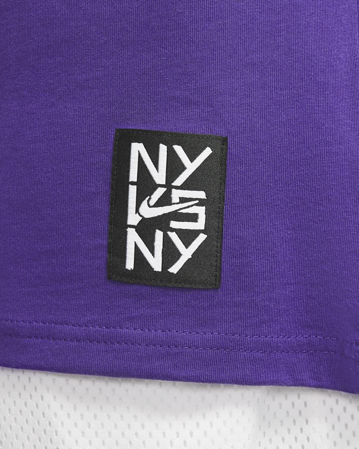 Nike Dri-FIT NY vs. NY West 4th Basketball Muške Majice Ljubičaste | HR-83469UVRH