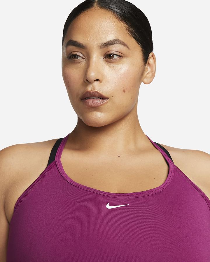 Nike Dri-FIT One Elastika Standard Fit Ženske Majica Bez Rukava Bijele | HR-50927YXJG