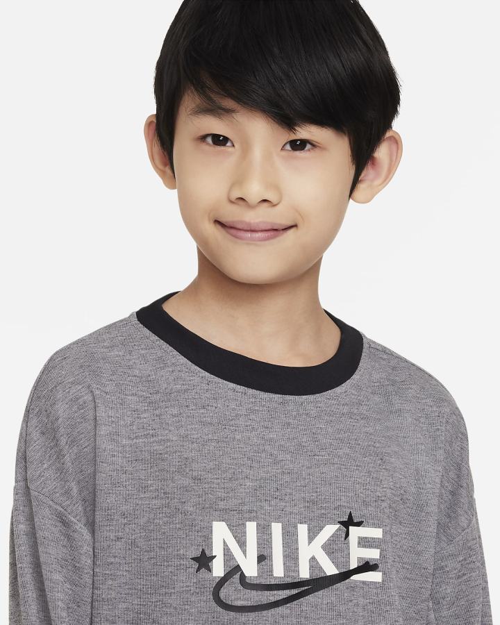 Nike Dri-FIT Performance Select Kids Crew-Neck Training Za Dječake Dukserice Crne | HR-56094USMT