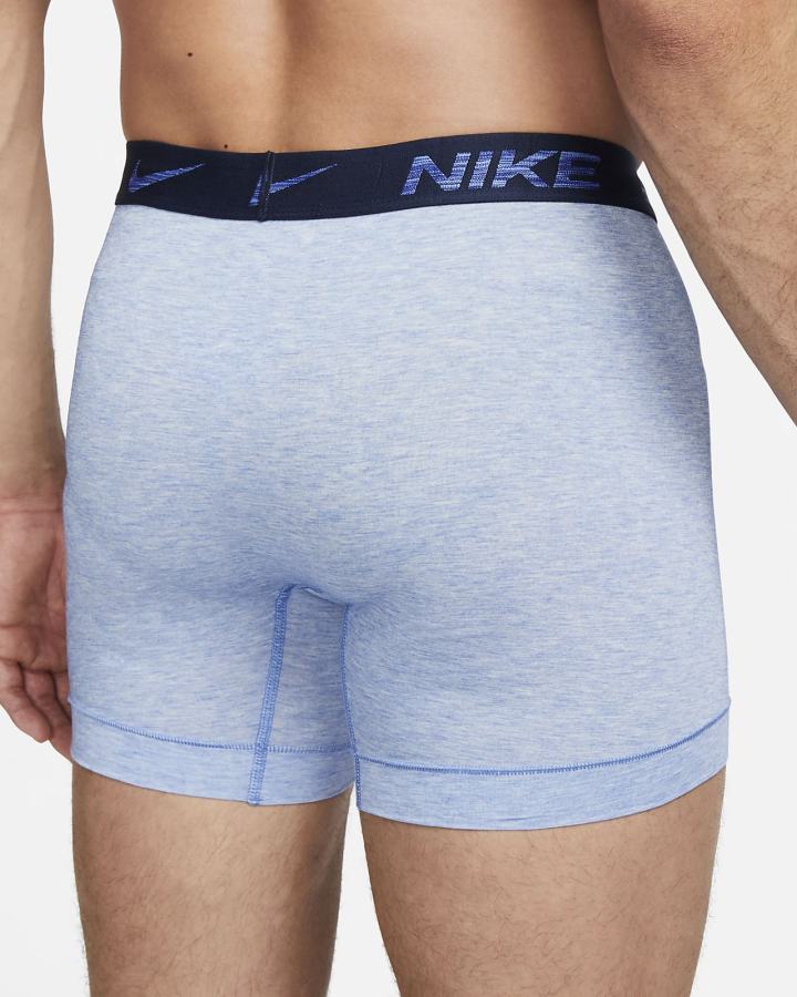 Nike Dri-FIT ReLuxe Boxer Briefs (2-Pack) Muške Donje Rublje Ljubičaste | HR-18507FYBD