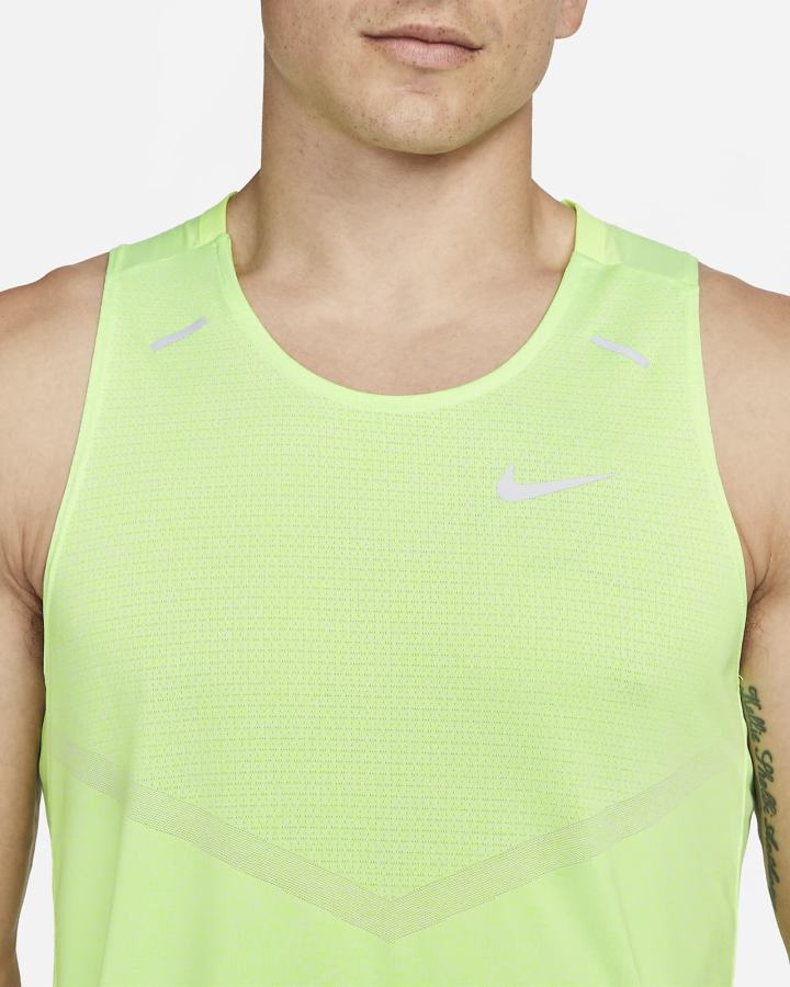 Nike Dri-FIT Rise 365 Running Muške Majica Bez Rukava Zelene | HR-06382GAWS