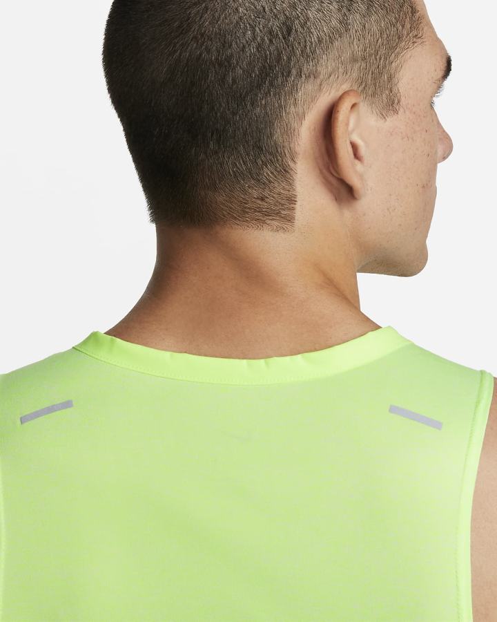 Nike Dri-FIT Rise 365 Running Muške Majica Bez Rukava Zelene | HR-06382GAWS