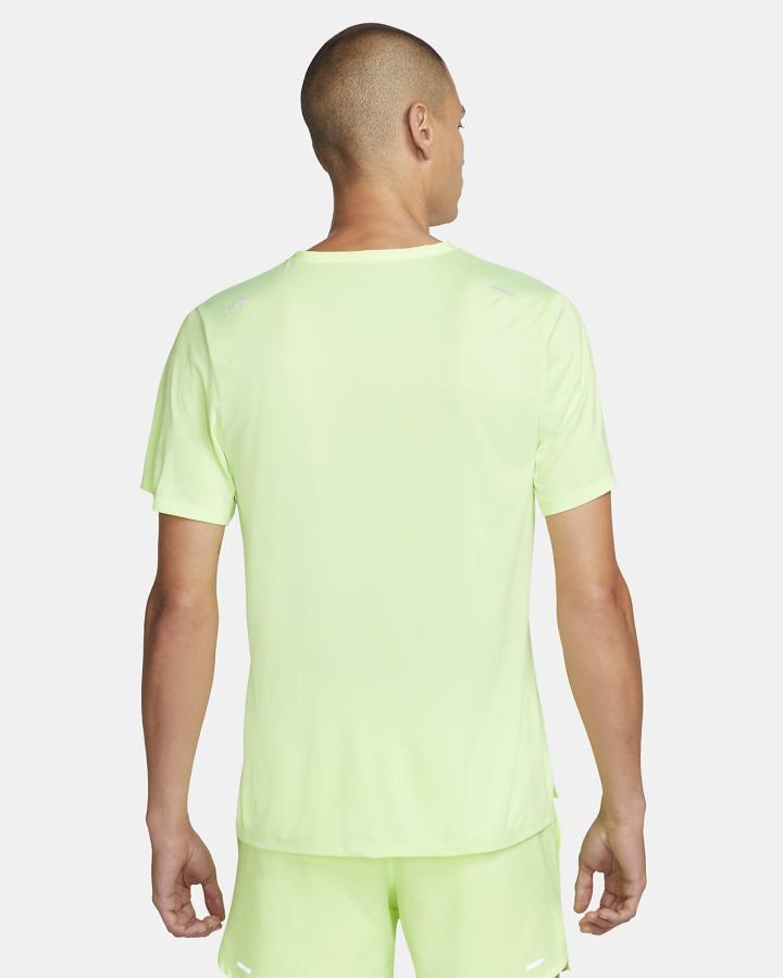 Nike Dri-FIT Rise 365 Short-Sleeve Muške Majice Zelene | HR-71259BOGQ