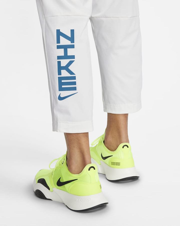 Nike Dri-FIT Sport Clash Woven Training Muške Hlače Bijele Plave | HR-37248VPIH