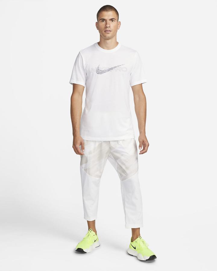 Nike Dri-FIT Sport Clash Woven Training Muške Hlače Bijele Plave | HR-37248VPIH