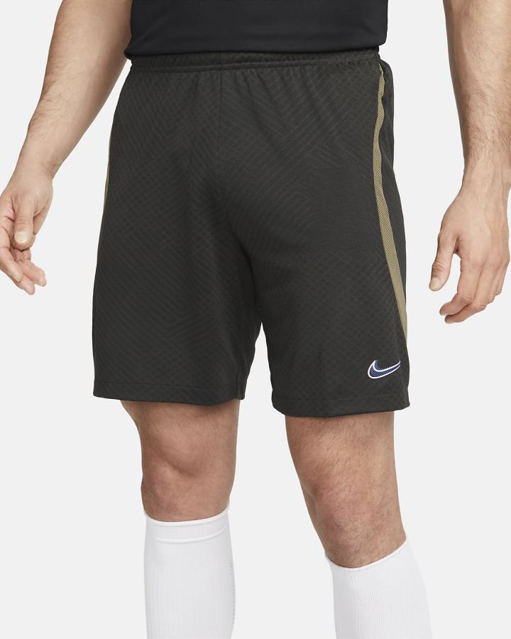 Nike Dri-FIT Strike Soccer Muške Kratke Hlače Maslinasto Zelene Bijele | HR-53647EJUT