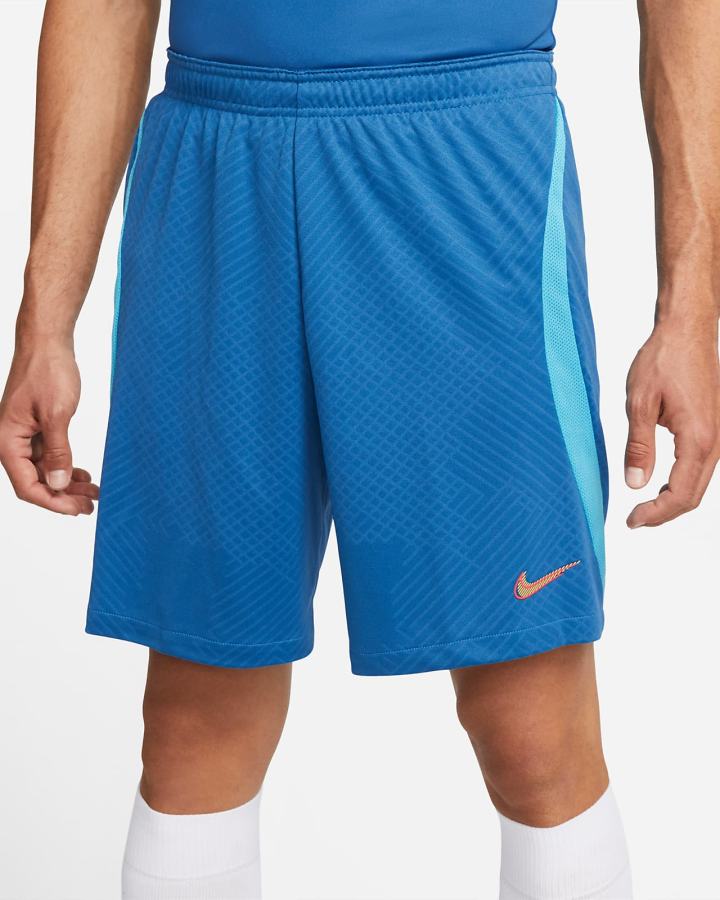 Nike Dri-FIT Strike Soccer Muške Kratke Hlače Tamno Plave Crvene | HR-86524EHAN