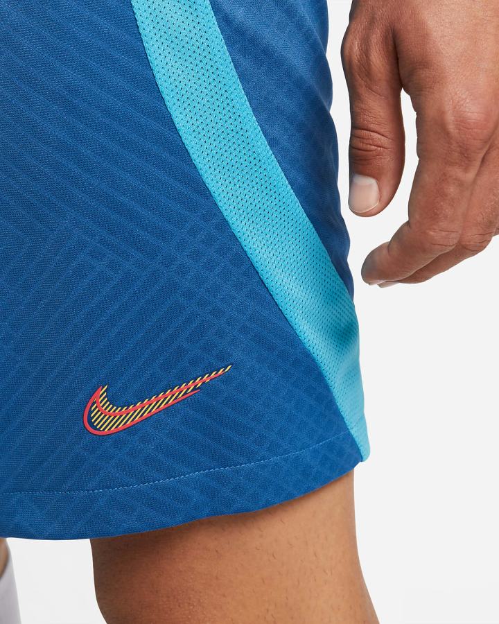 Nike Dri-FIT Strike Soccer Muške Kratke Hlače Tamno Plave Crvene | HR-86524EHAN