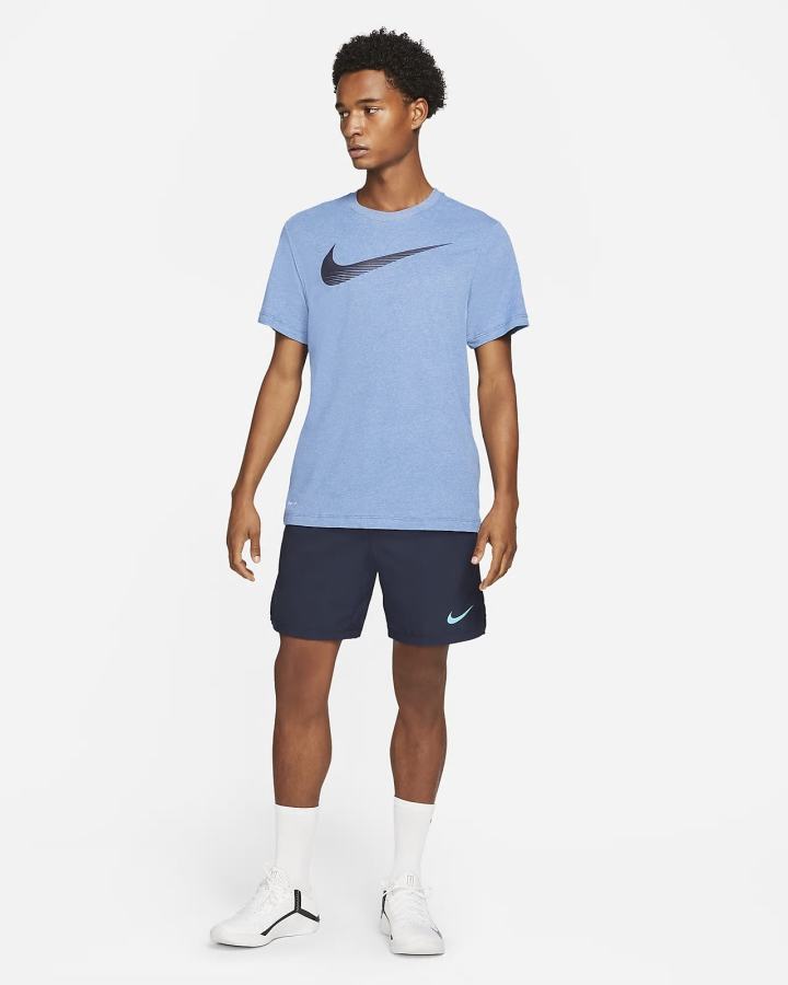 Nike Dri-FIT Swoosh Training Muške Majice Svijetlo Crvene | HR-71209NUAI