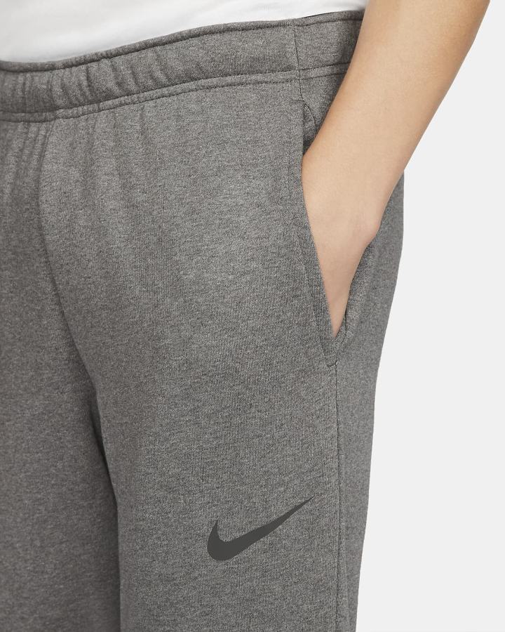 Nike Dri-FIT Tapered Training Muške Hlače Sive Crne | HR-26849IWGB