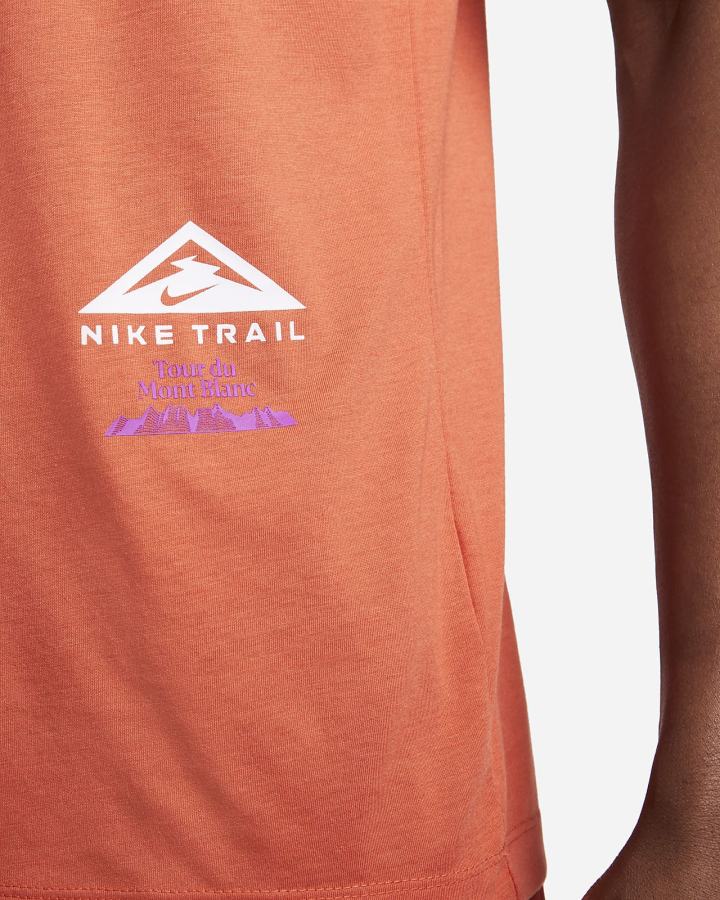 Nike Dri-FIT Trail Muške Majice Narančaste | HR-38976TSMA