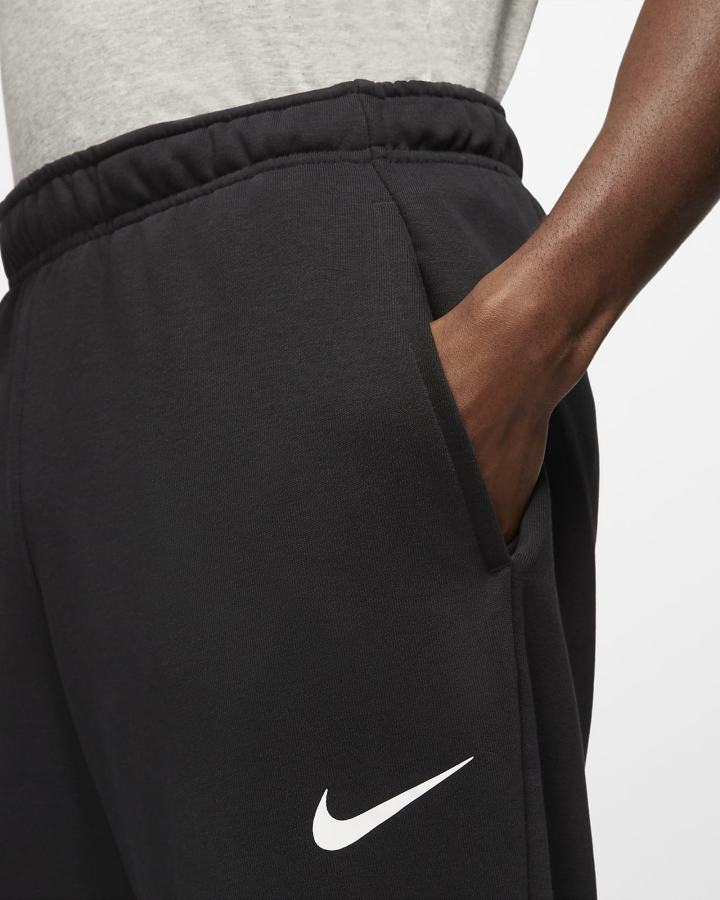 Nike Dri-FIT Training Muške Hlače Crne Bijele | HR-36451ZSIQ