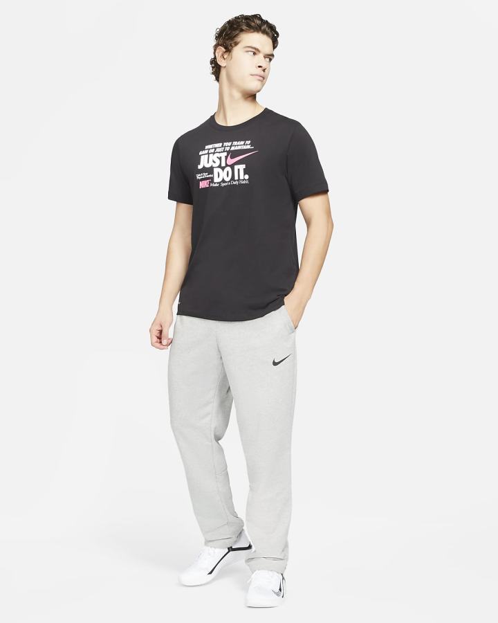 Nike Dri-FIT Training Muške Hlače Tamno Sive Crne | HR-05376RKUB