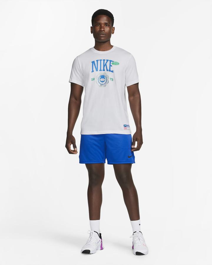 Nike Dri-FIT Training Muške Majice Bijele | HR-05936ASQY