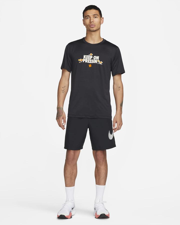 Nike Dri-FIT Training Muške Majice Crne | HR-50698FKCO