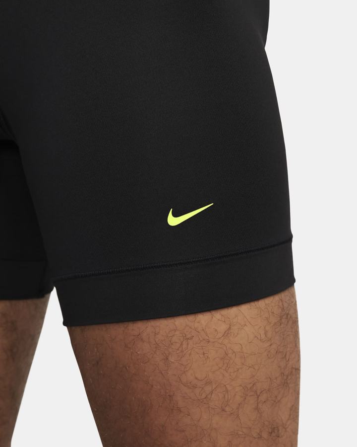 Nike Dri-FIT Ultra-Stretch Micro Boxer Briefs (3-Pack) Muške Donje Rublje Crne | HR-15342MWYT