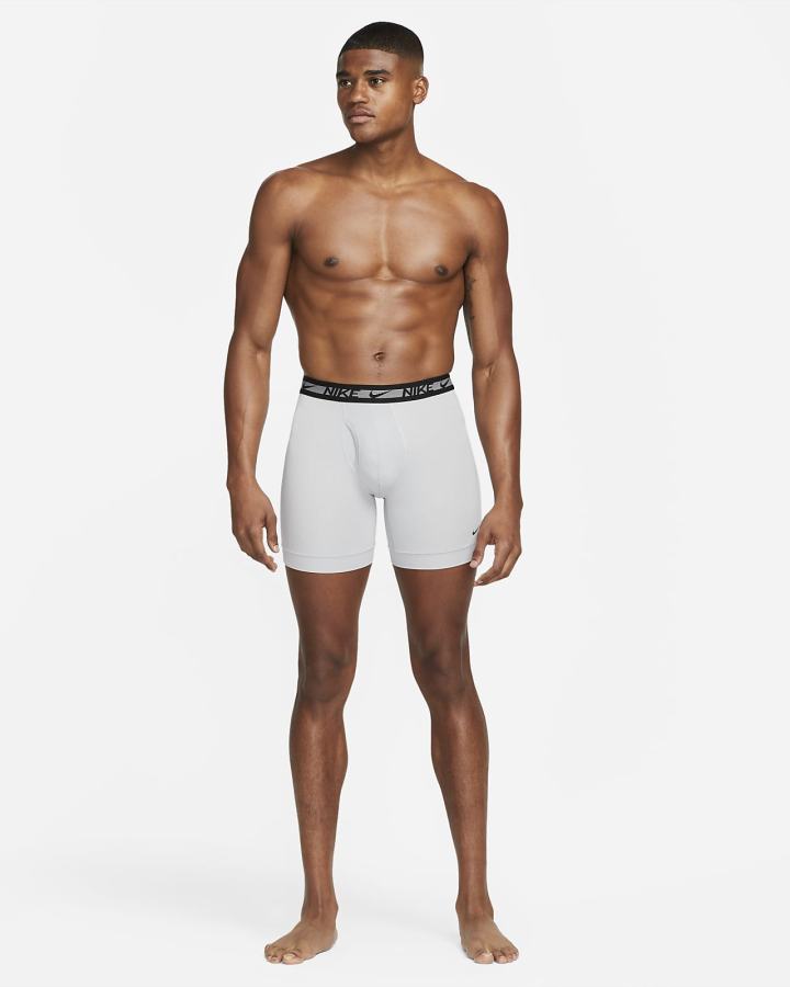 Nike Dri-FIT Ultra-Stretch Micro Boxer Briefs (3-Pack) Muške Donje Rublje Visebojne | HR-90861QSWO