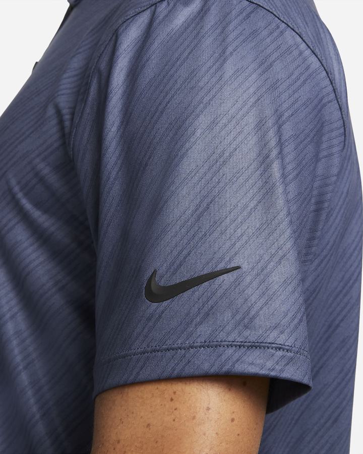 Nike Dri-FIT Vapor Prugasta Golf Muške Polo Majice Plave Crne | HR-72861GFVU