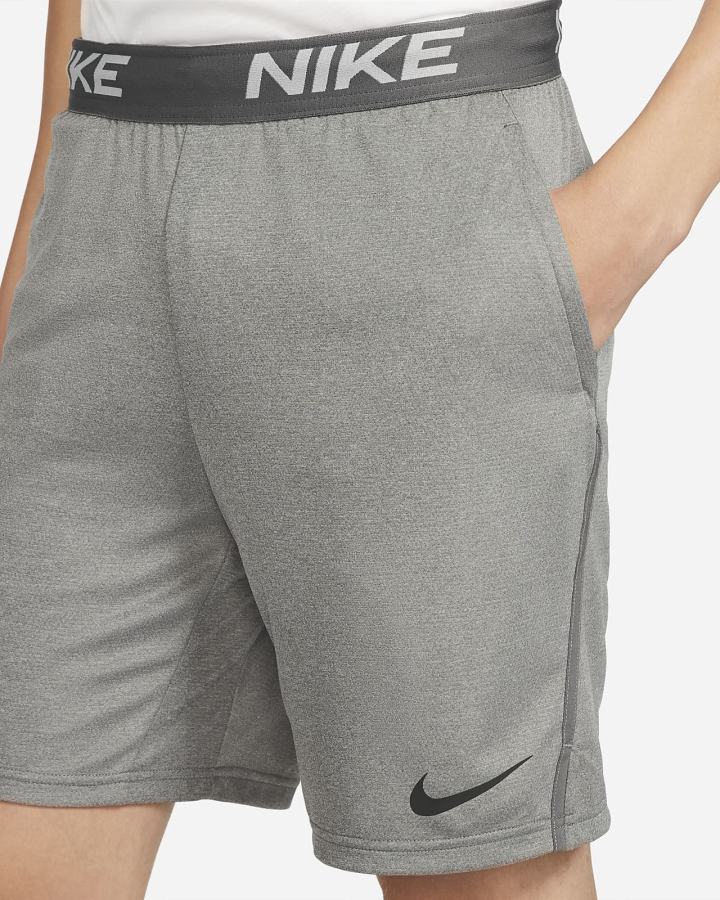 Nike Dri-FIT Veneer Training Muške Kratke Hlače Sive Crne | HR-27304SYTR