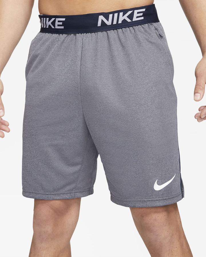 Nike Dri-FIT Veneer Training Muške Kratke Hlače Obsidijanske Indigo Bijele | HR-79381EZQJ