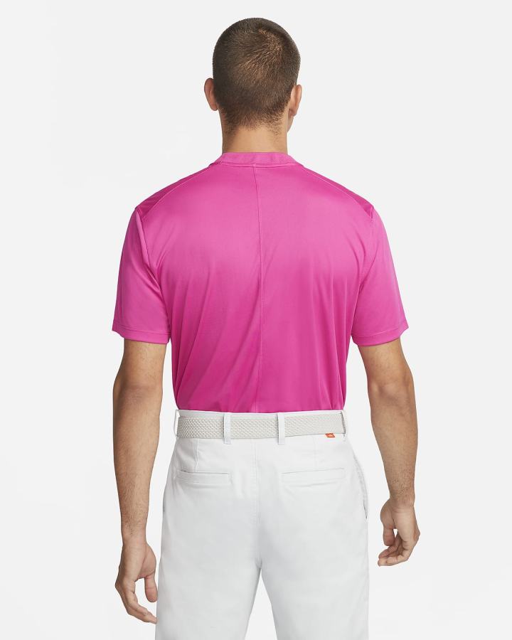 Nike Dri-FIT Victory Golf Muške Polo Majice Roze Bijele | HR-21376ZOAG