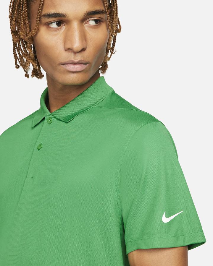 Nike Dri-FIT Victory Golf Muške Polo Majice Zelene Bijele | HR-39625UBFP