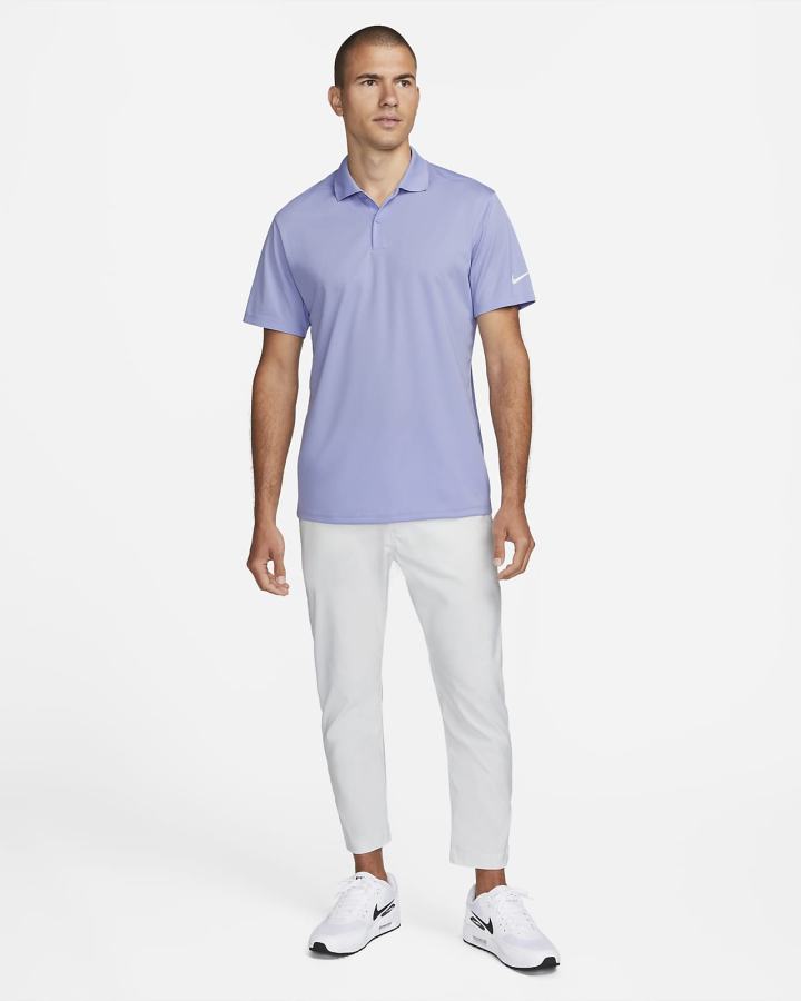 Nike Dri-FIT Victory Golf Muške Polo Majice Bijele | HR-40132JPUX