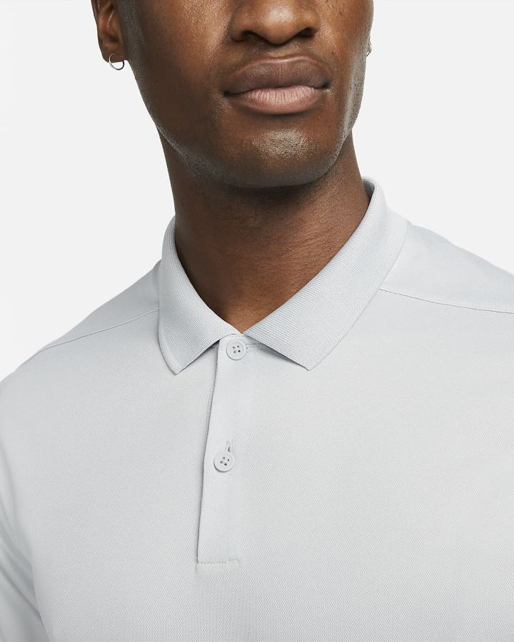 Nike Dri-FIT Victory Golf Muške Polo Majice Svijetlo Sive Bijele | HR-64370ASGQ