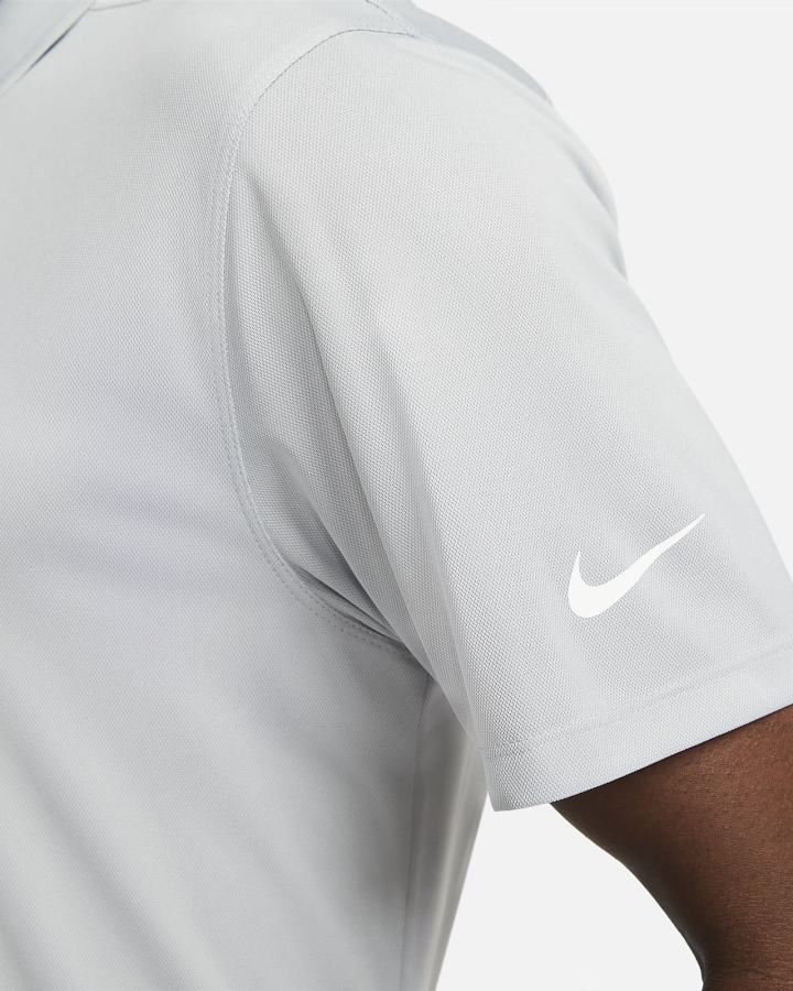 Nike Dri-FIT Victory Golf Muške Polo Majice Svijetlo Sive Bijele | HR-64370ASGQ