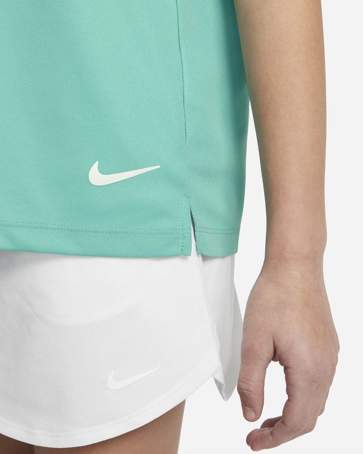 Nike Dri-FIT Victory Kids Golf Za Djevojčice Polo Majice Tirkizne Bijele | HR-25608QXHP