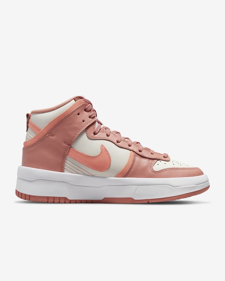 Nike Dunk High Up Ženske Tenisiće Crvene | HR-94105BWVI