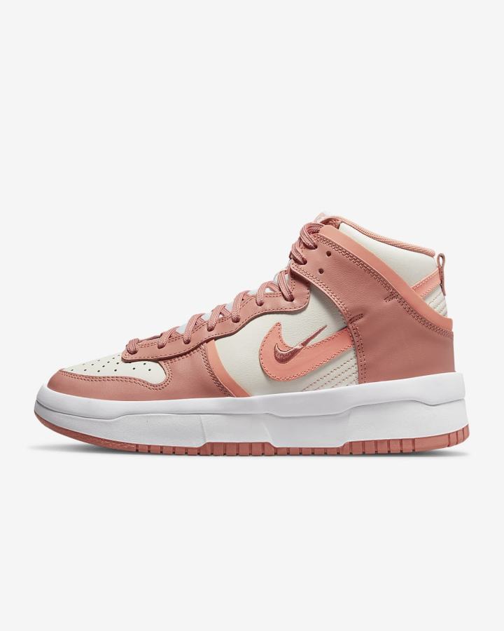 Nike Dunk High Up Ženske Tenisiće Crvene | HR-94105BWVI