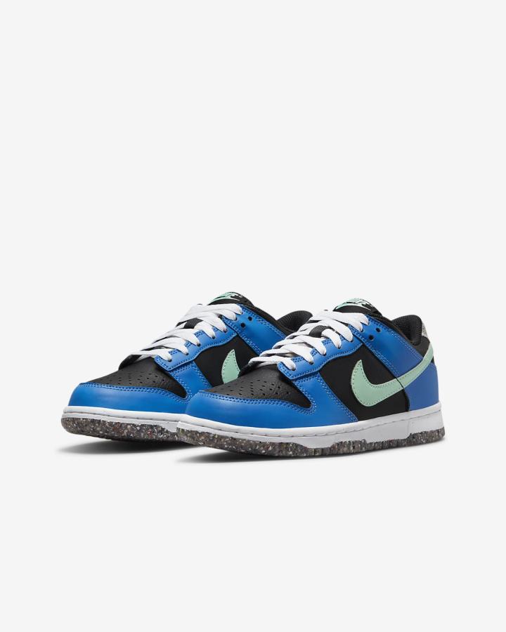 Nike Dunk Low SE Kids Za Djevojčice Tenisiće Crne Svijetlo Plave Roze Menta | HR-01378WAOC