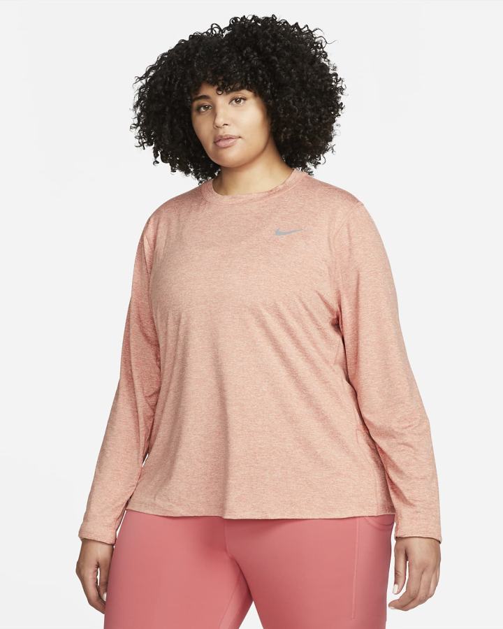 Nike Element Running Crew (Plus Size) Ženske Dukserice Svijetlo | HR-12586CFHD