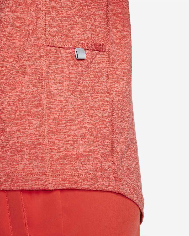 Nike Element Running Crew (Plus Size) Ženske Dukserice Svijetlo Crvene | HR-78534LRVF