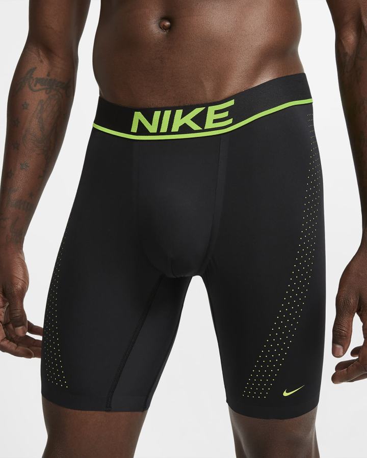 Nike Elite Micro Long Boxer Briefs Muške Donje Rublje Crne | HR-41508YHQP