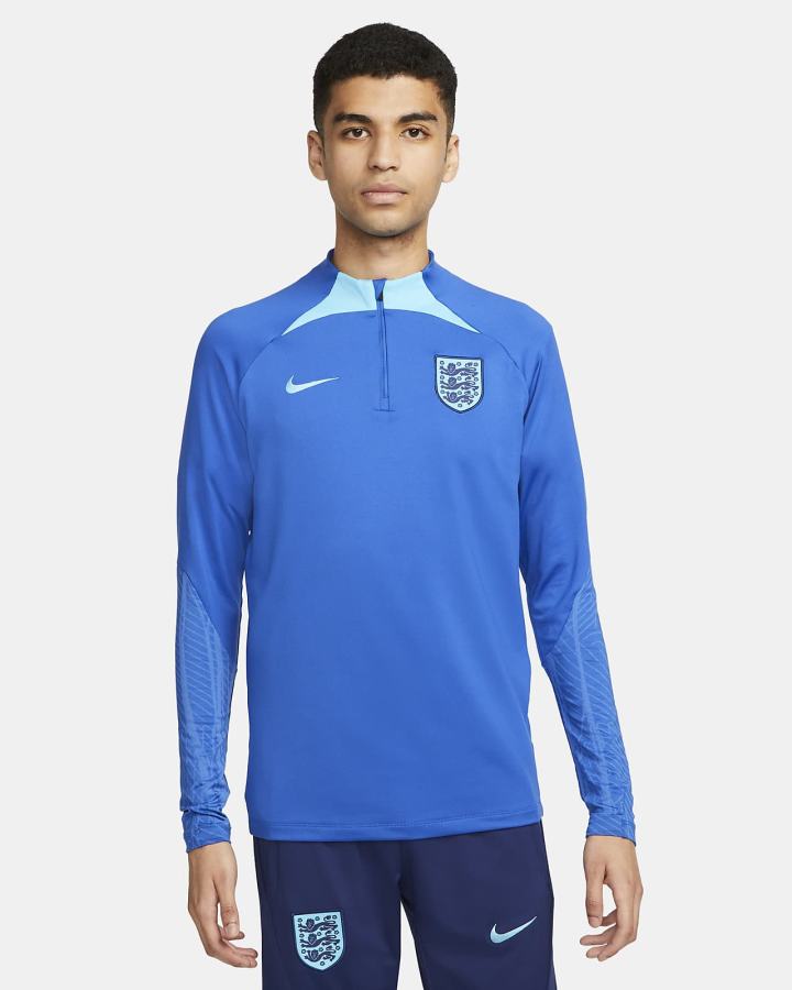 Nike England Strike Dri-FIT Knit Soccer Drill Top Muške Košulje Kraljevska Plava Plave | HR-05923DPXT