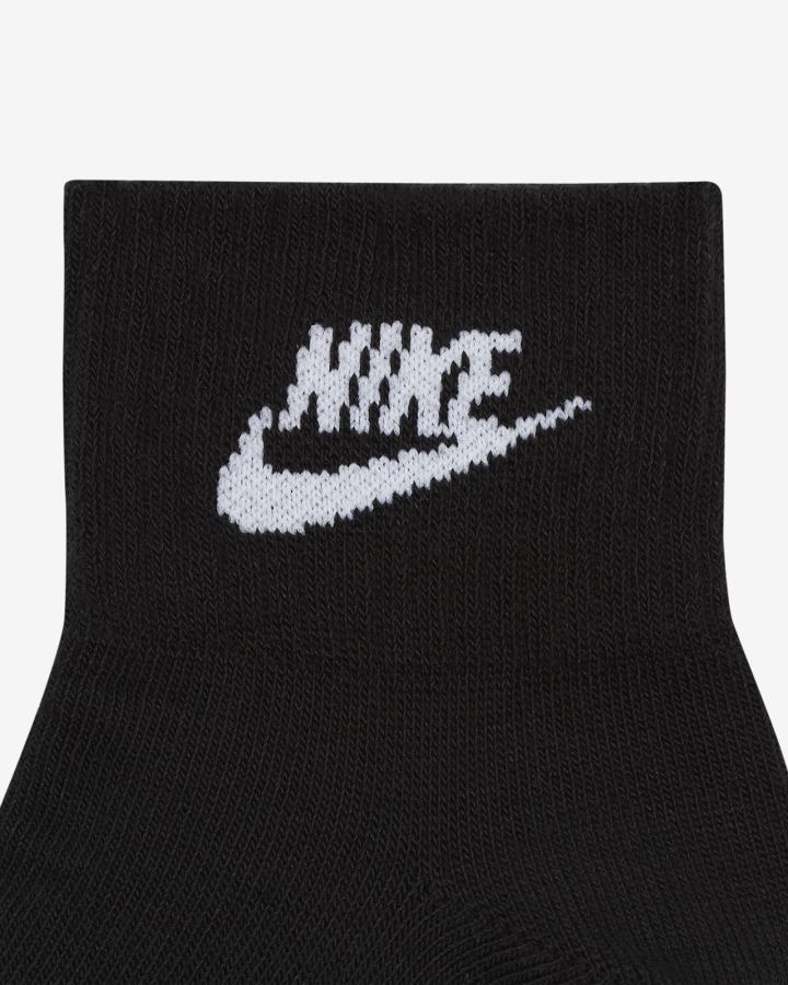 Nike Everyday Essential Ankle (3 Pairs) Muške Čarape Crne Bijele | HR-24193JUAO