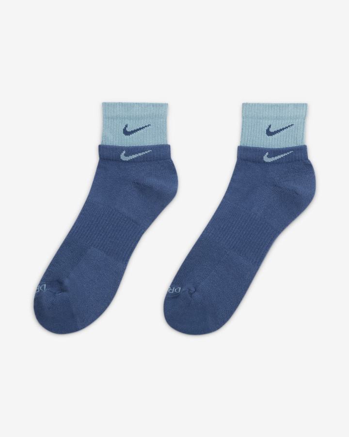 Nike Everyday Plus Cushioned Training Ankle Muške Čarape Tamnoplave Plave | HR-98250SZJG