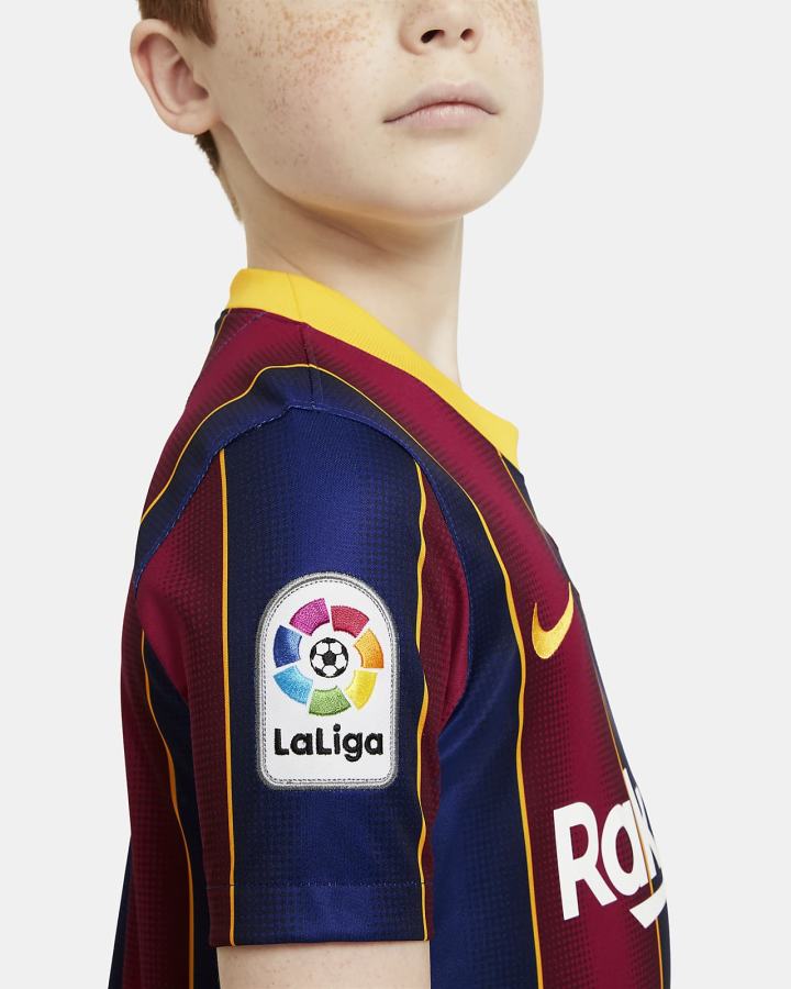 Nike FC Barcelona 2020/21 Stadium Home Kids Soccer Za Dječake Dres Tamno Kraljevska Plava Plave | HR-15670KLWA